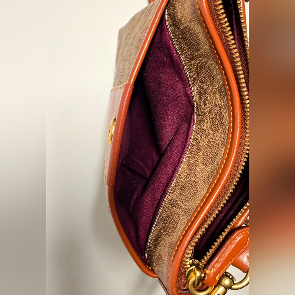 Coach - Brown Crossbody Bag - Picture 5 of 5